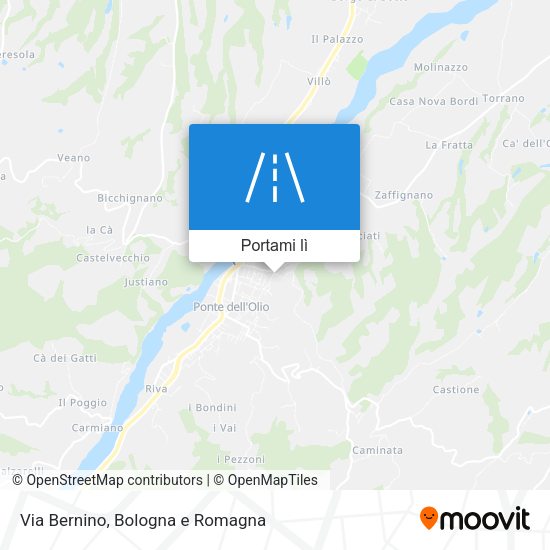 Mappa Via Bernino