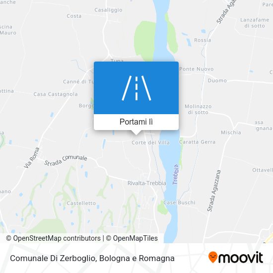 Mappa Comunale Di Zerboglio