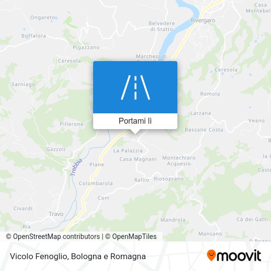 Mappa Vicolo Fenoglio