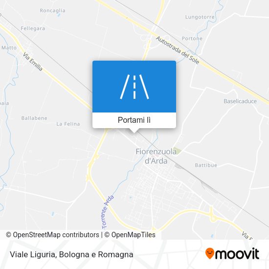 Mappa Viale Liguria