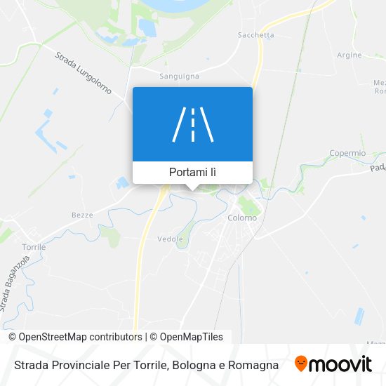 Mappa Strada Provinciale Per Torrile