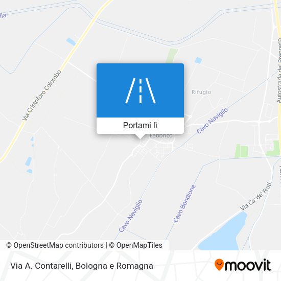 Mappa Via A. Contarelli