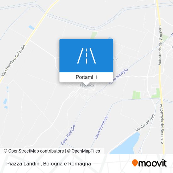 Mappa Piazza Landini