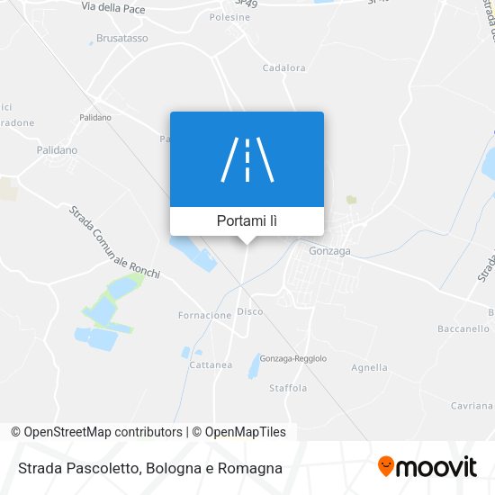 Mappa Strada Pascoletto