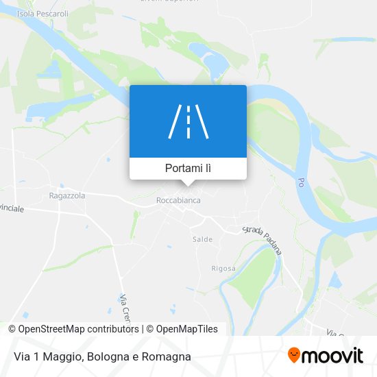 Mappa Via 1 Maggio