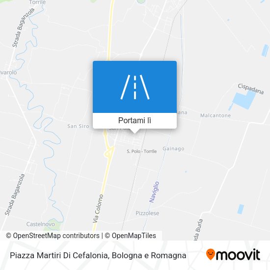 Mappa Piazza Martiri Di Cefalonia