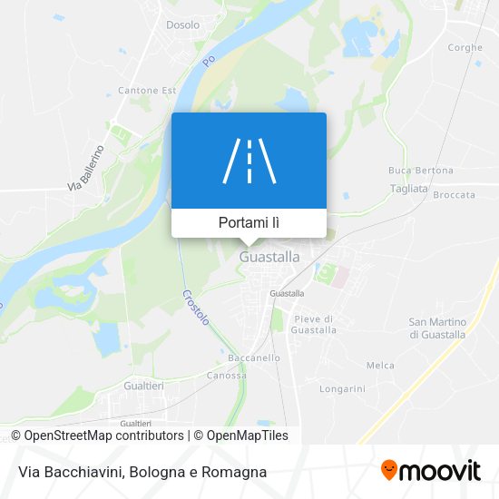 Mappa Via Bacchiavini