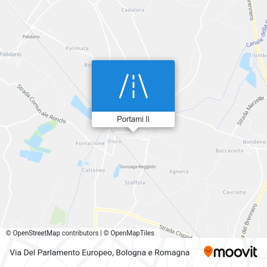 Mappa Via Del Parlamento Europeo