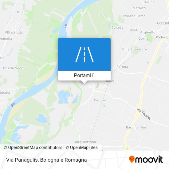 Mappa Via Panagulis