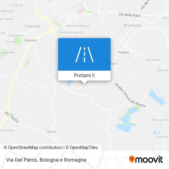 Mappa Via Del Parco