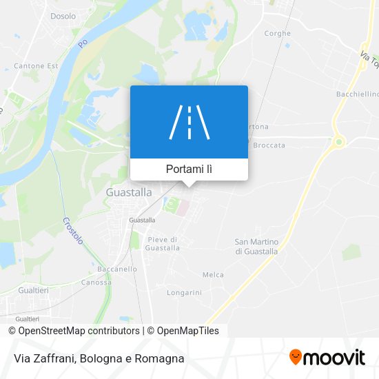 Mappa Via Zaffrani
