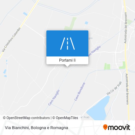 Mappa Via Bianchini