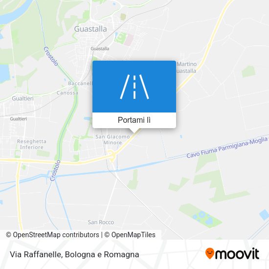Mappa Via Raffanelle