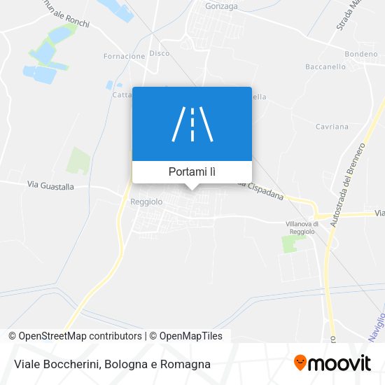 Mappa Viale Boccherini