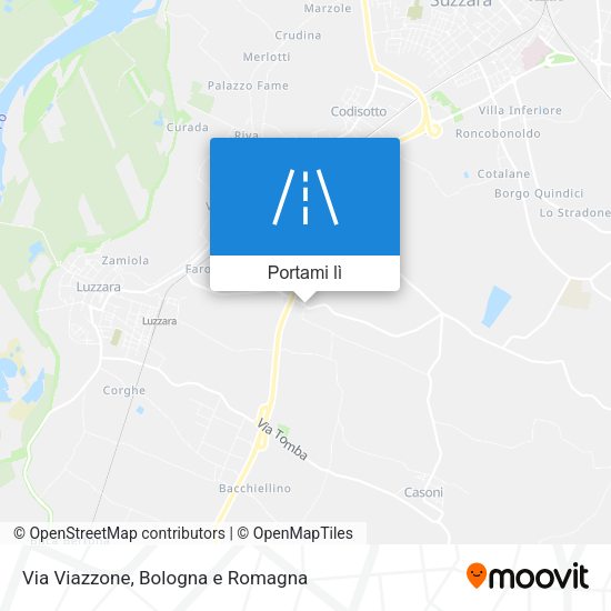Mappa Via Viazzone