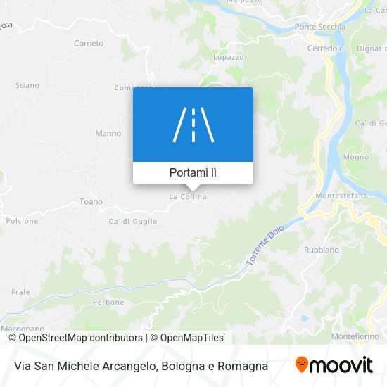 Mappa Via San Michele Arcangelo