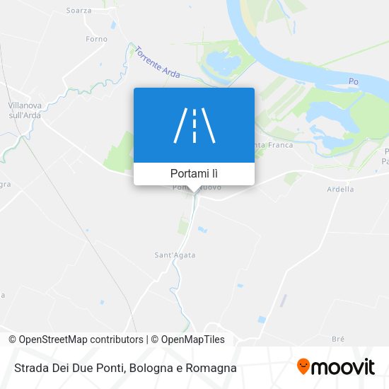 Mappa Strada Dei Due Ponti