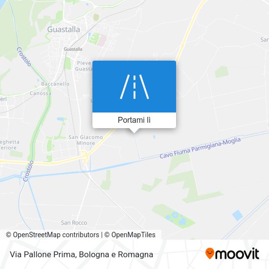 Mappa Via Pallone Prima