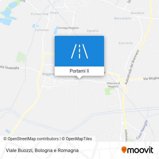 Mappa Viale Buozzi