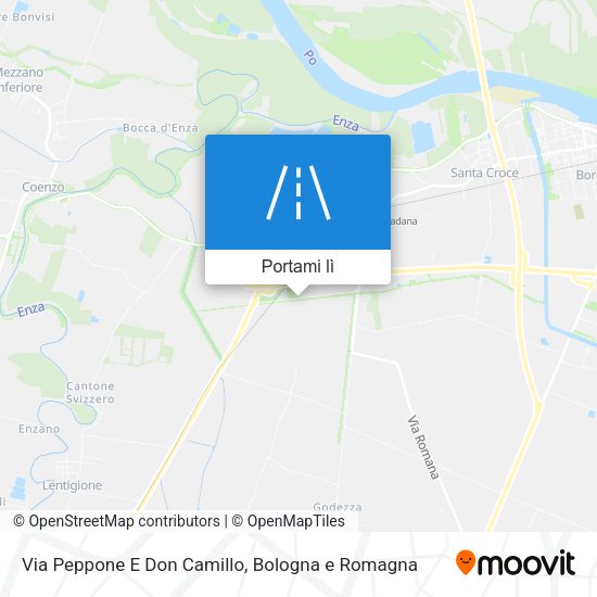 Mappa Via Peppone E Don Camillo