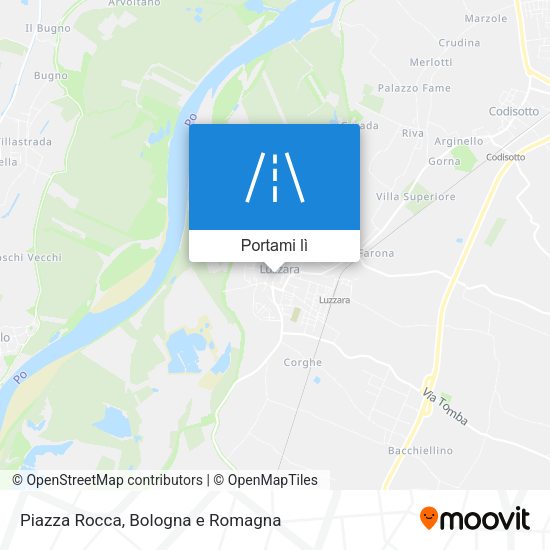Mappa Piazza Rocca