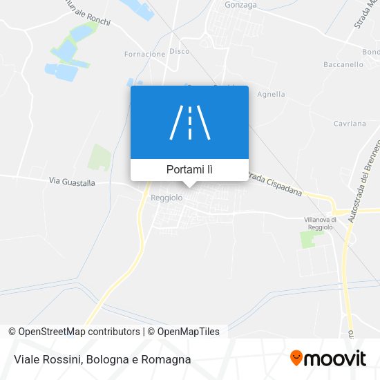 Mappa Viale Rossini