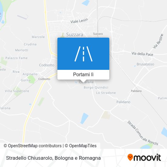 Mappa Stradello Chiusarolo