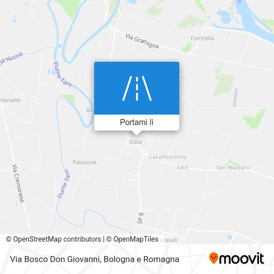 Mappa Via Bosco Don Giovanni