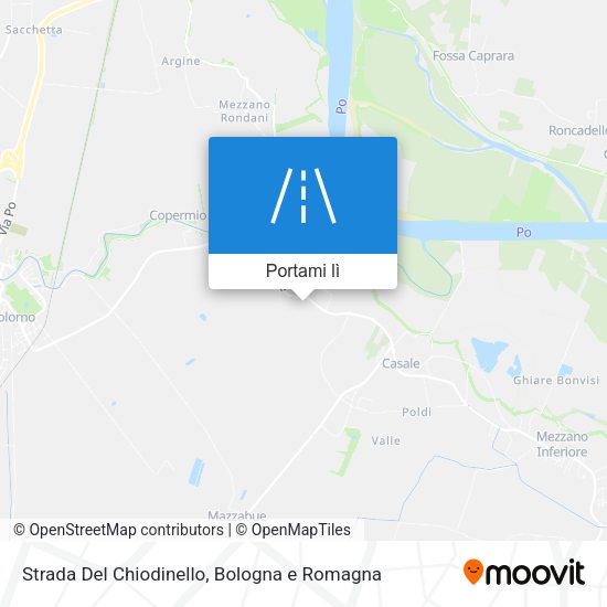 Mappa Strada Del Chiodinello