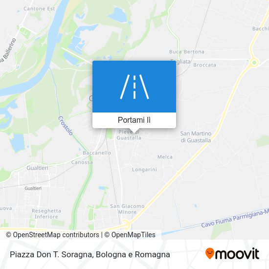 Mappa Piazza Don T. Soragna