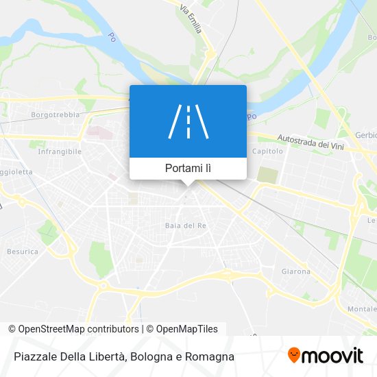 Mappa Piazzale Della Libertà