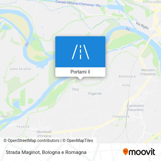 Mappa Strada Maginot
