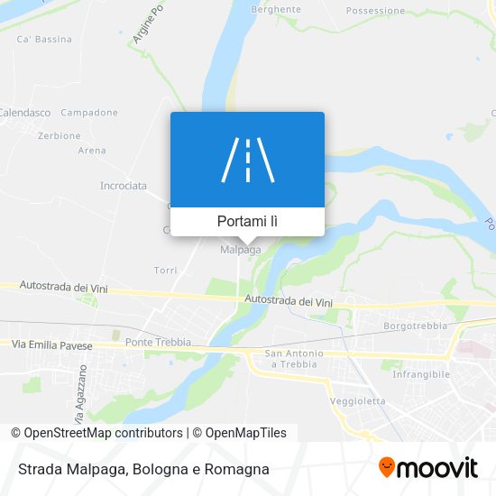 Mappa Strada Malpaga