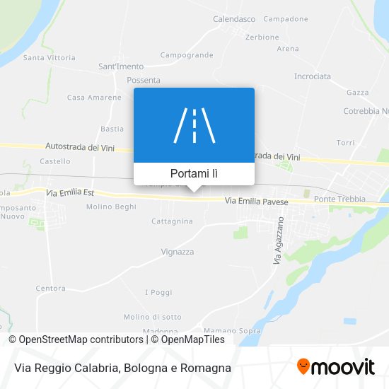 Mappa Via Reggio Calabria