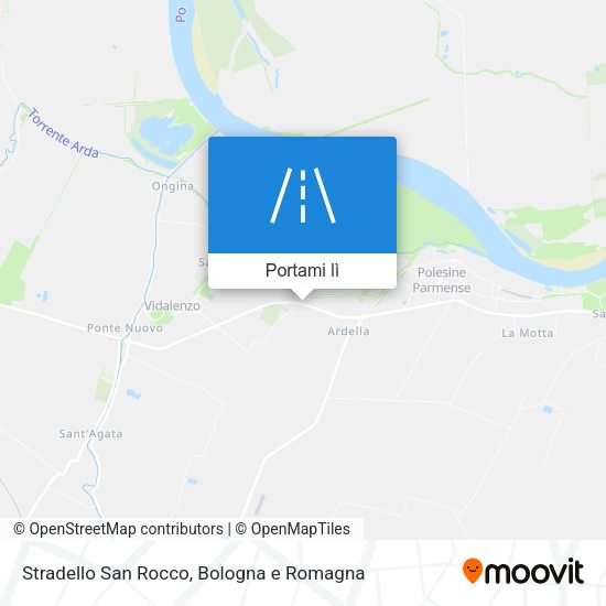 Mappa Stradello San Rocco