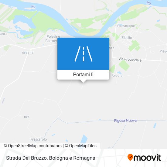 Mappa Strada Del Bruzzo