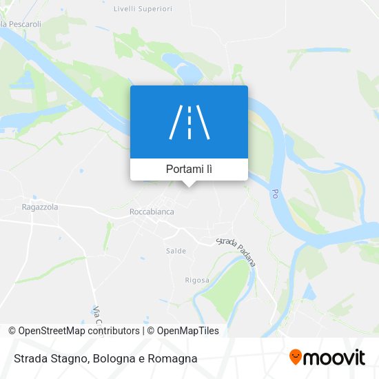 Mappa Strada Stagno