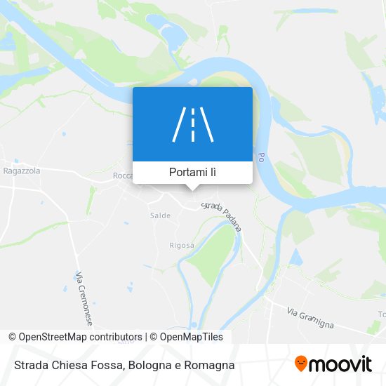 Mappa Strada Chiesa Fossa
