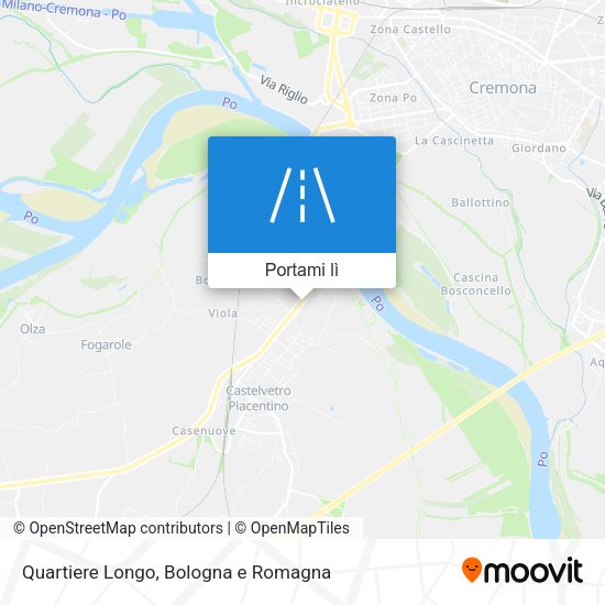 Mappa Quartiere Longo