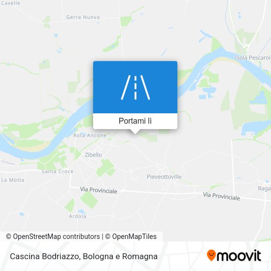 Mappa Cascina Bodriazzo