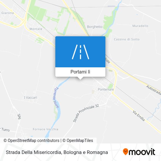Mappa Strada Della Misericordia