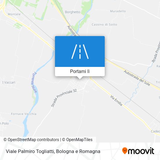 Mappa Viale Palmiro Togliatti