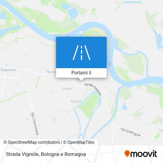 Mappa Strada Vignole