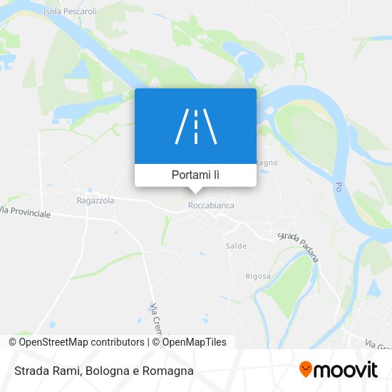 Mappa Strada Rami