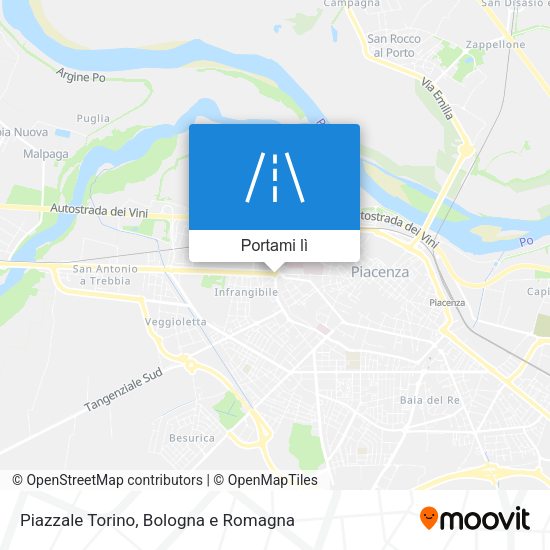 Mappa Piazzale Torino