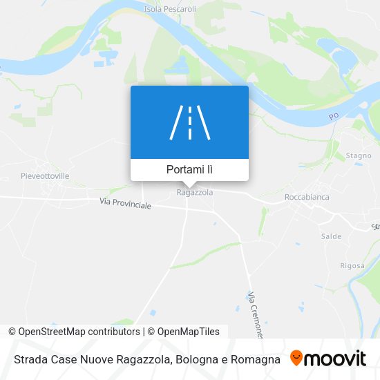 Mappa Strada Case Nuove Ragazzola