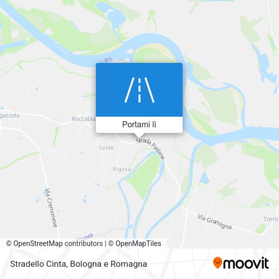 Mappa Stradello Cinta