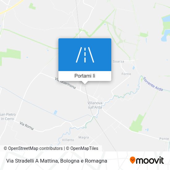 Mappa Via Stradelli A Mattina