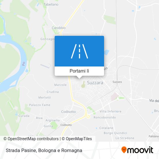 Mappa Strada Pasine