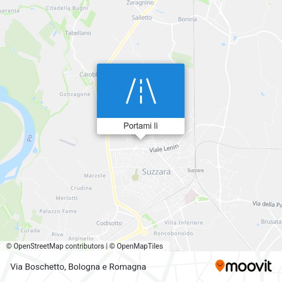 Mappa Via Boschetto